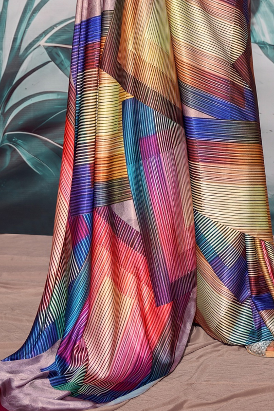 Soft Satin with Digital Print - LaVante Fashion