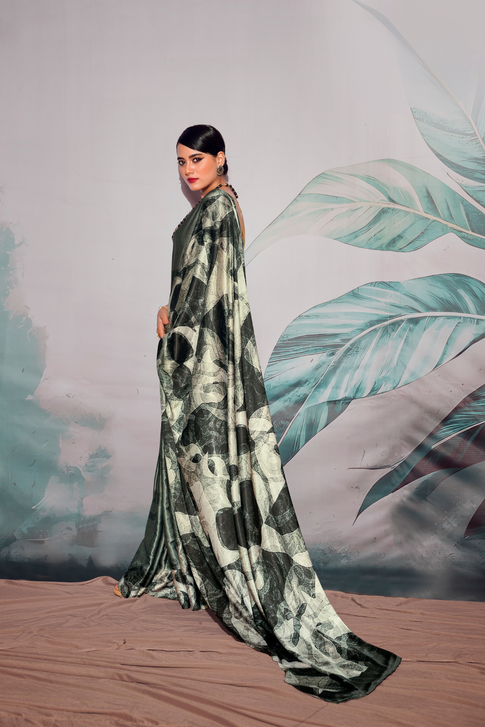 Soft Satin with Digital Print - LaVante Fashion