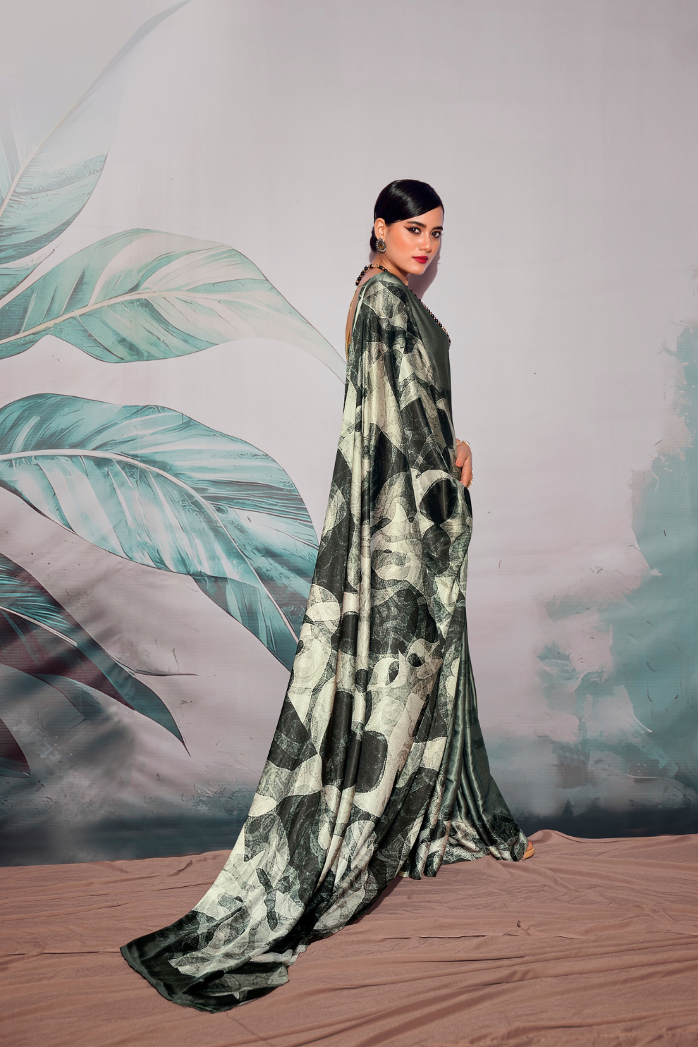 Soft Satin with Digital Print - LaVante Fashion