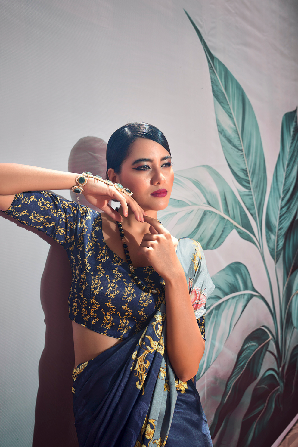 Soft Satin with Digital Print - LaVante Fashion