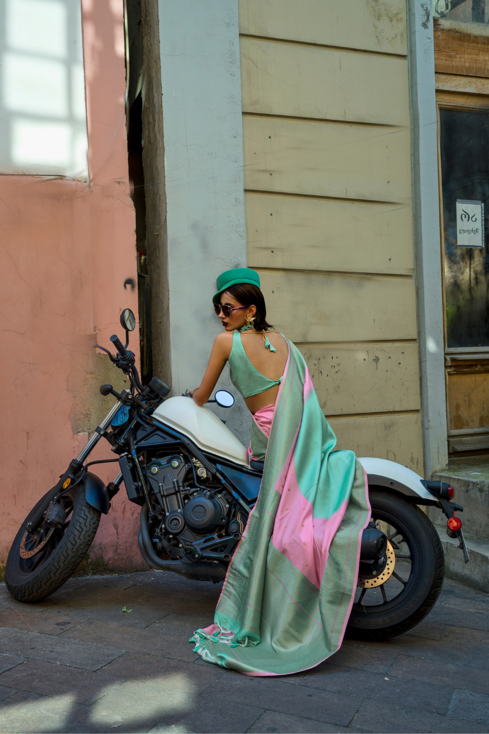 Banarasi Soft Silk Saree with Traditional Zari Weaving