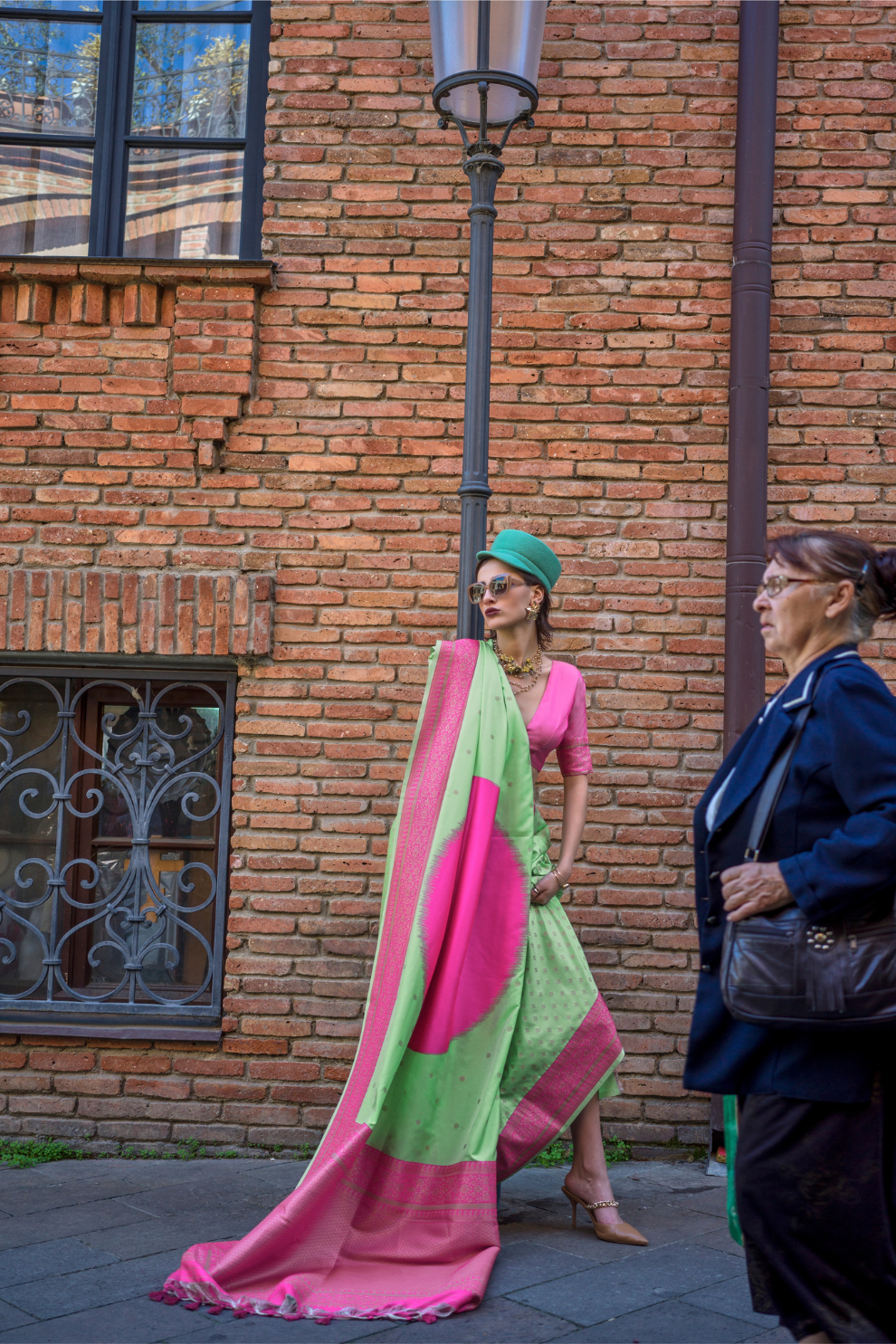 Banarasi Soft Silk Saree with Traditional Zari Weaving