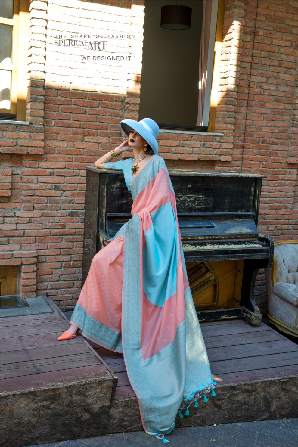 Banarasi Soft Silk Saree with Traditional Zari Weaving