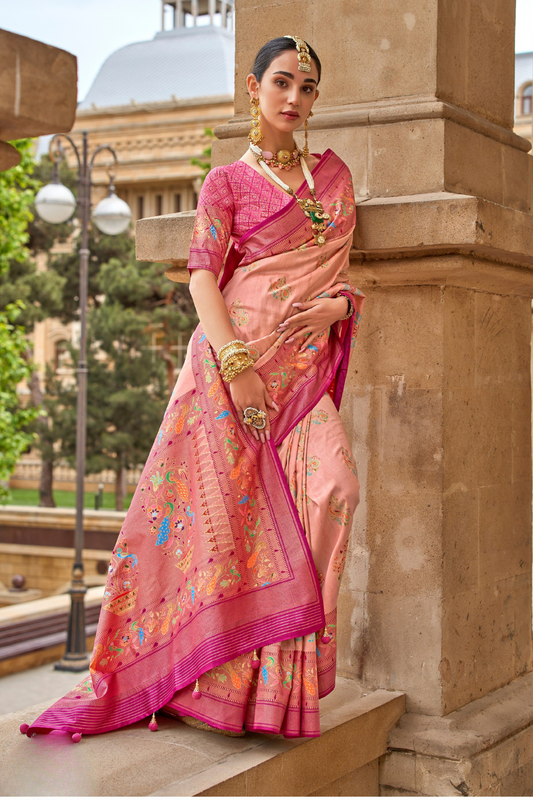 Graceful Saree in Superior Viscose Polyester Silk Fabric