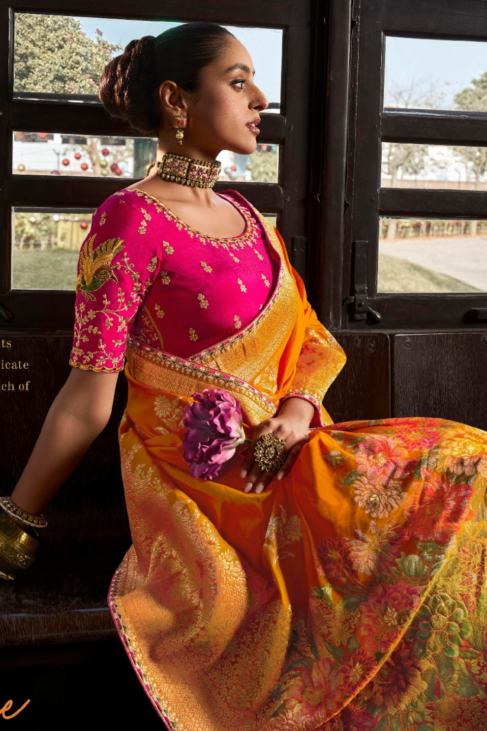 Soft Dola Viscose Silk Saree with 3D Weaved Pallu - LaVante Fashion