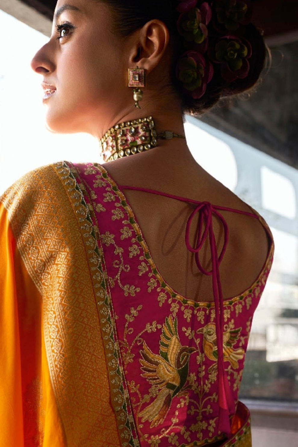 Soft Dola Viscose Silk Saree with 3D Weaved Pallu - LaVante Fashion