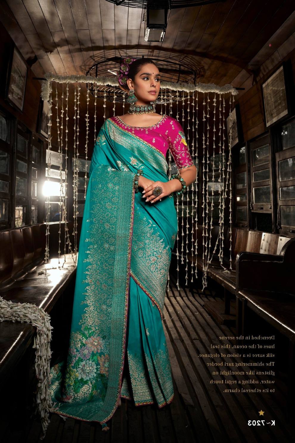 Soft Dola Viscose Silk Saree with 3D Weaved Pallu - LaVante Fashion