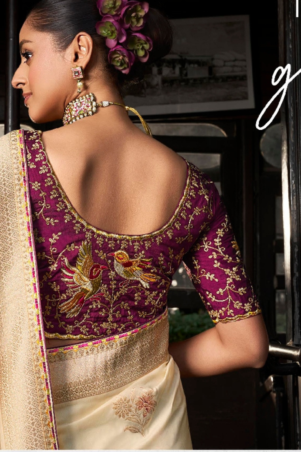 Soft Dola Viscose Silk Saree with 3D Weaved Pallu - LaVante Fashion