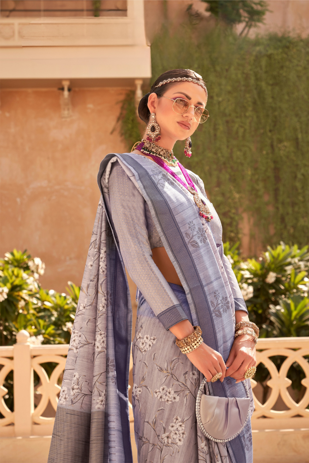 Rich Banarasi Handwoven  khadi Silk Saree with Traditional Weave