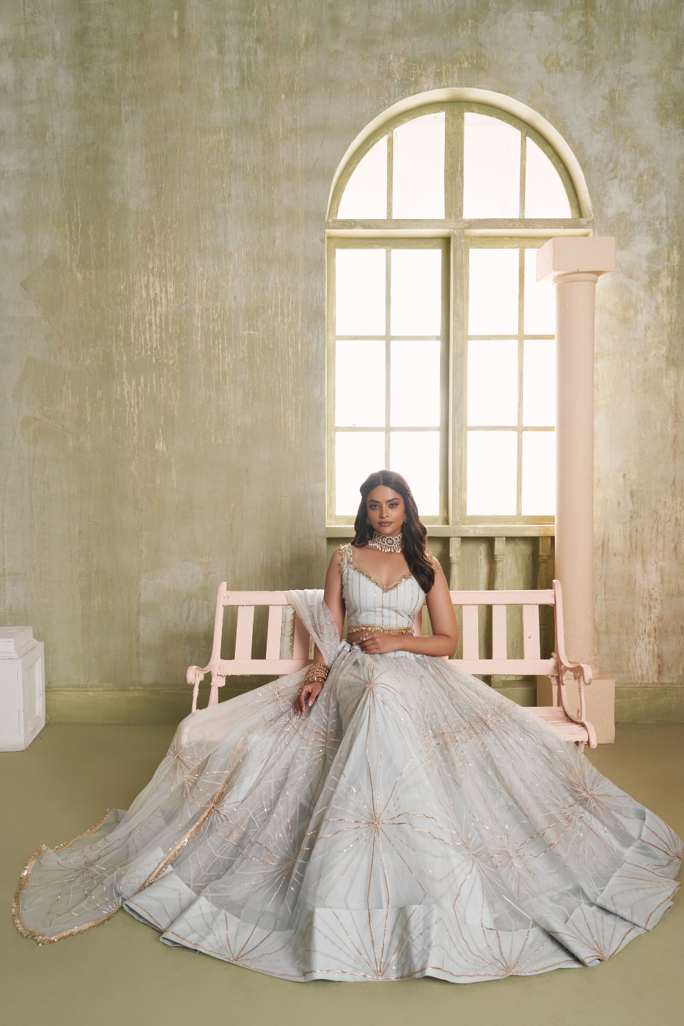 Stylish Wine Embroidered Net Lehenga Choli for Special Occasions