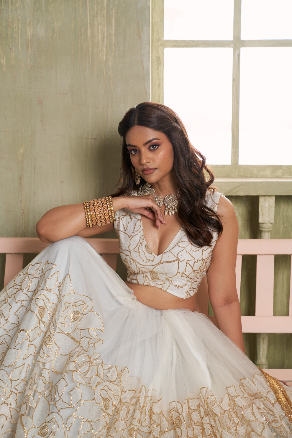 Stylish Wine Embroidered Net Lehenga Choli for Special Occasions