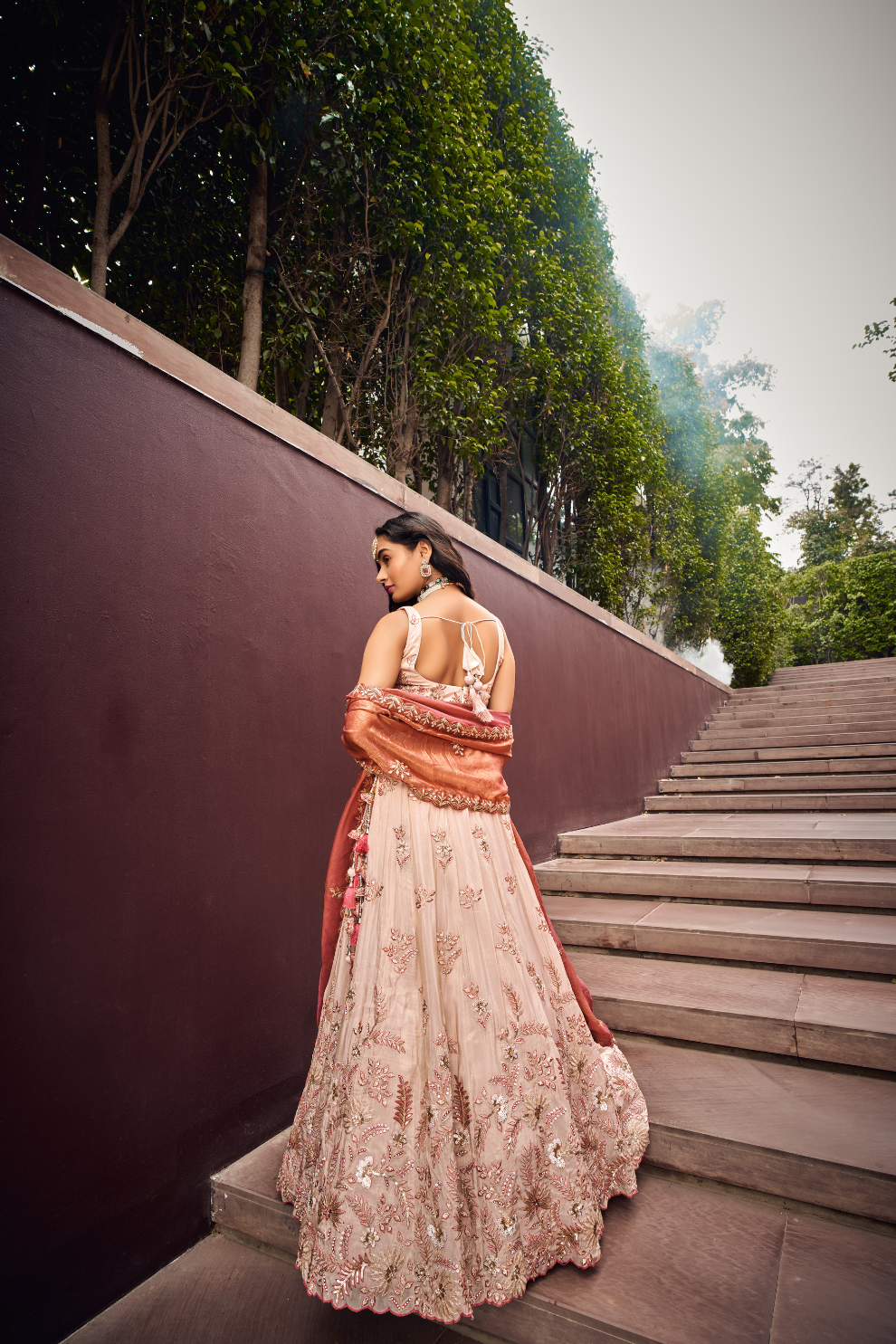 Viscose Fabric Sequins Work Semi-Stitched Lehenga Choli Dupatta