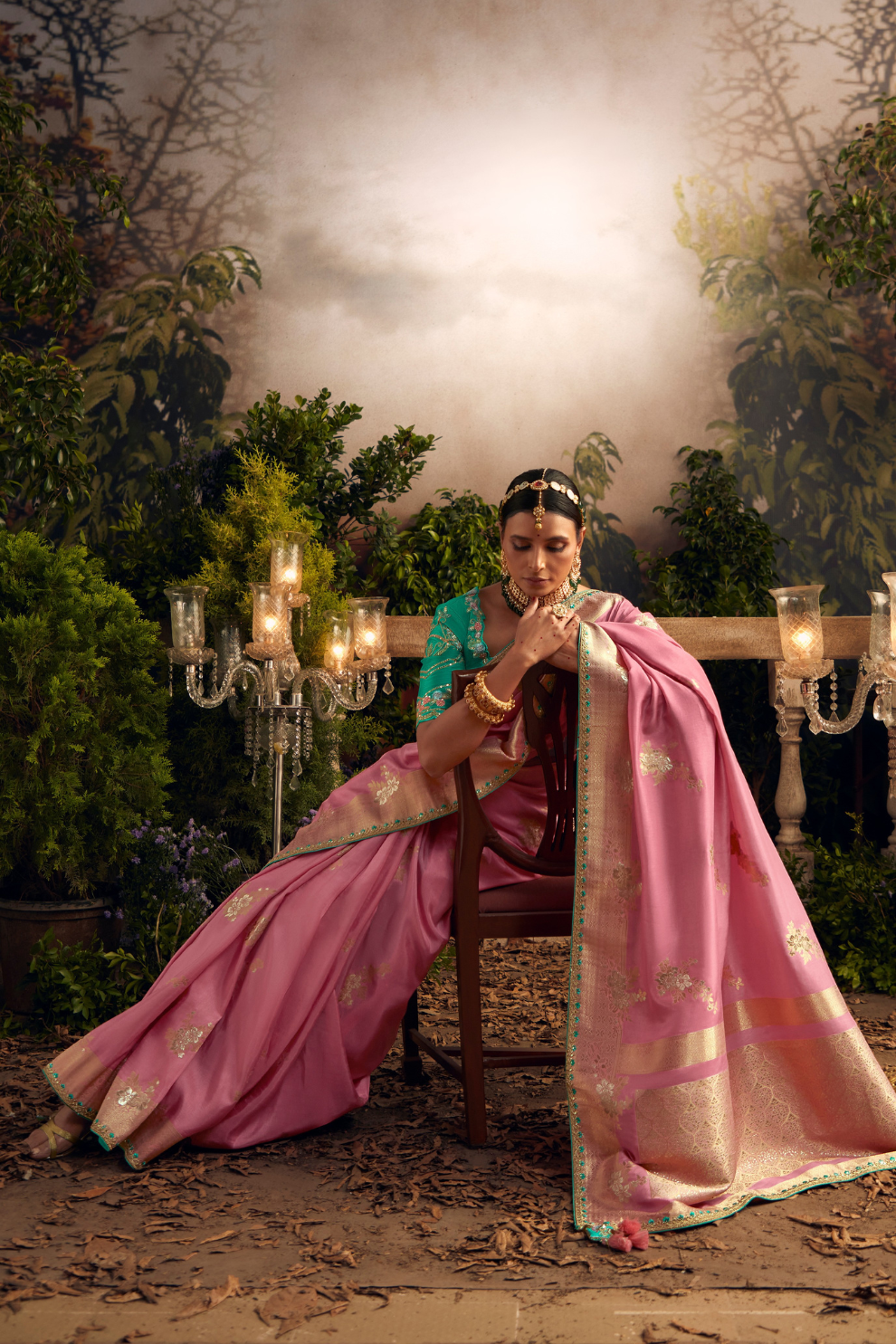 Draped in Elegance Gorgeous Viscose Dolla Silk Saree