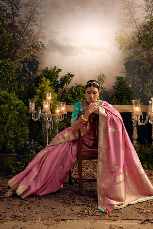 Draped in Elegance Gorgeous Viscose Dolla Silk Saree