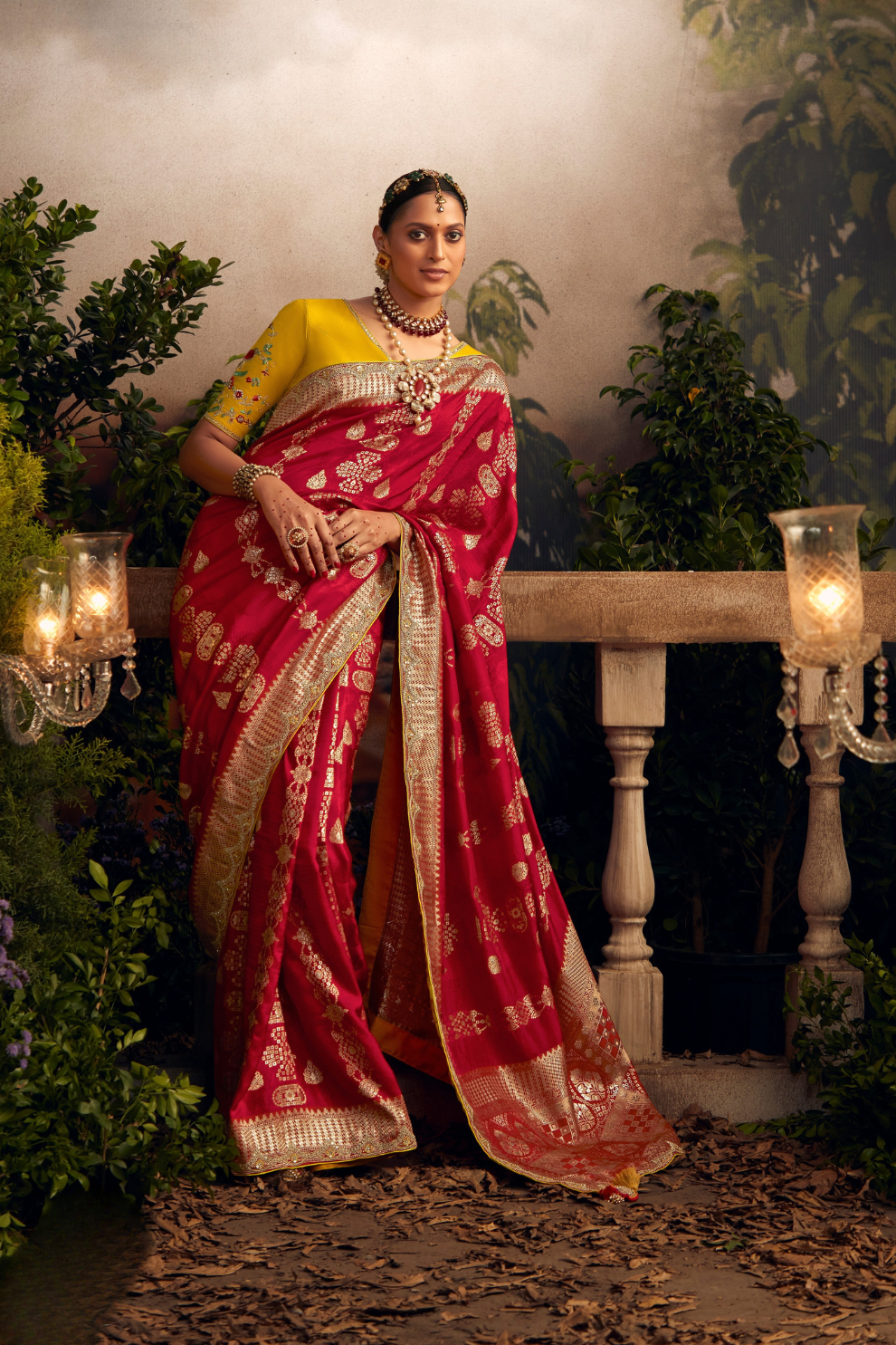 Draped in Elegance Gorgeous Viscose Dolla Silk Saree