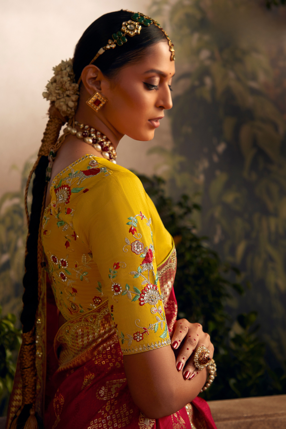 Draped in Elegance Gorgeous Viscose Dolla Silk Saree