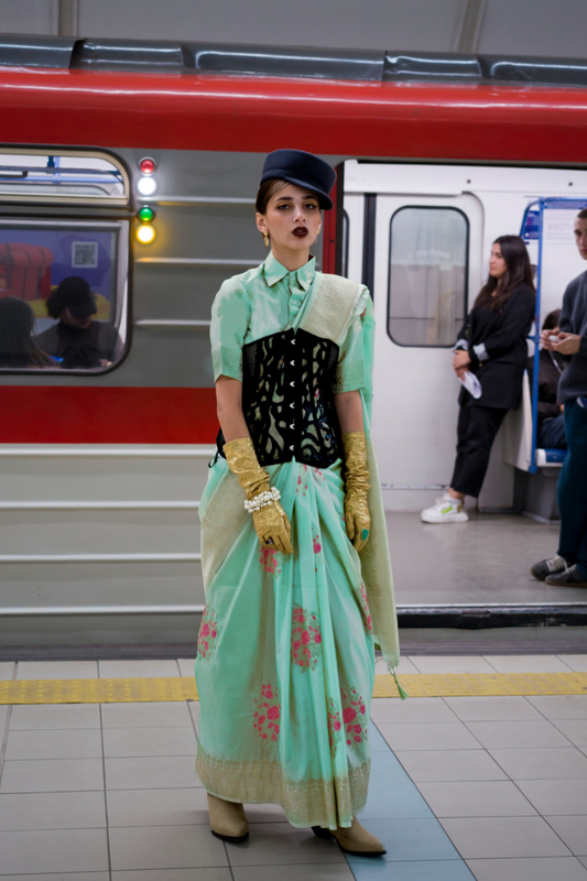 Banarasi Katan Silk Saree with Rich Zari Weaving