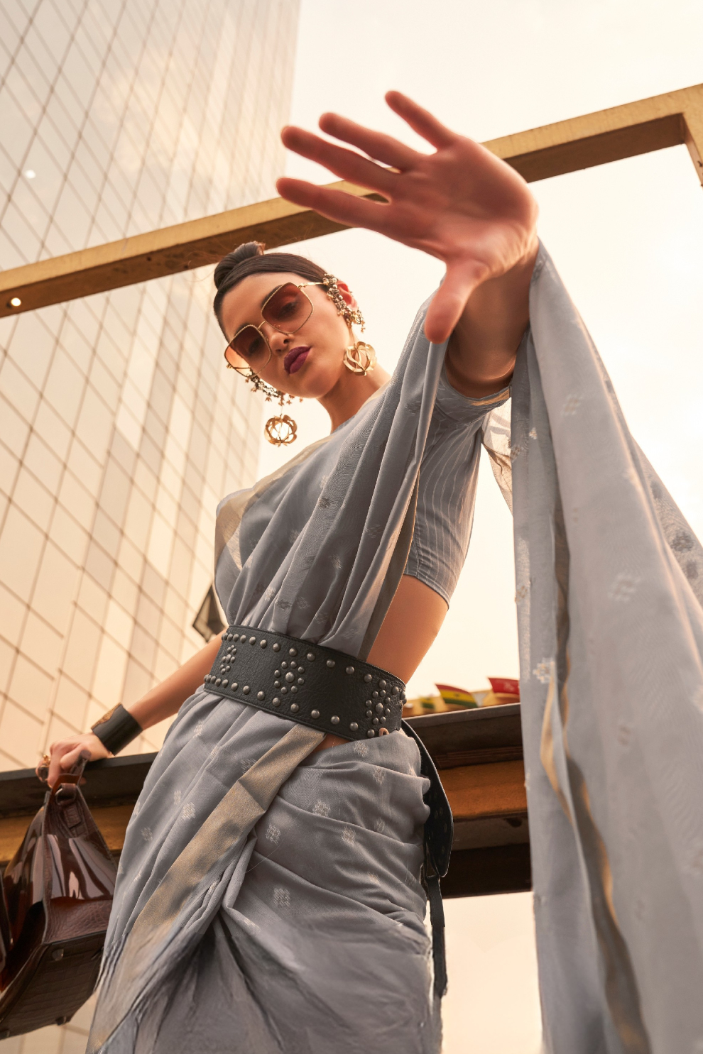 Zari Base Handloom Silk Saree with Elegant Traditional Weaving