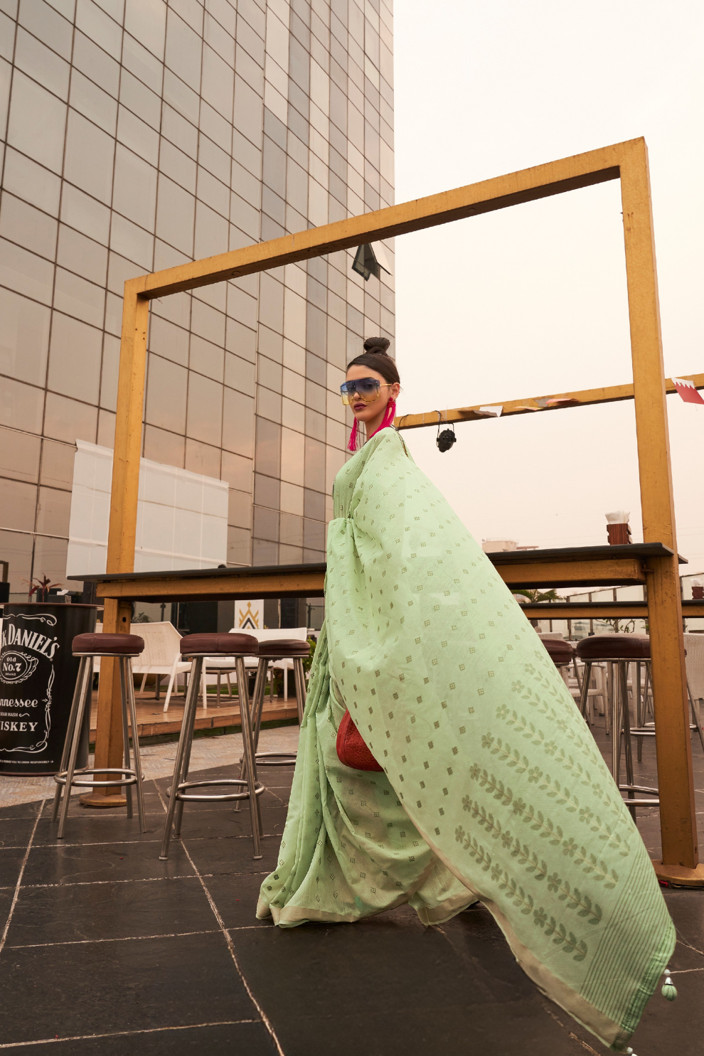 Zari Base Handloom Silk Saree with Elegant Traditional Weaving