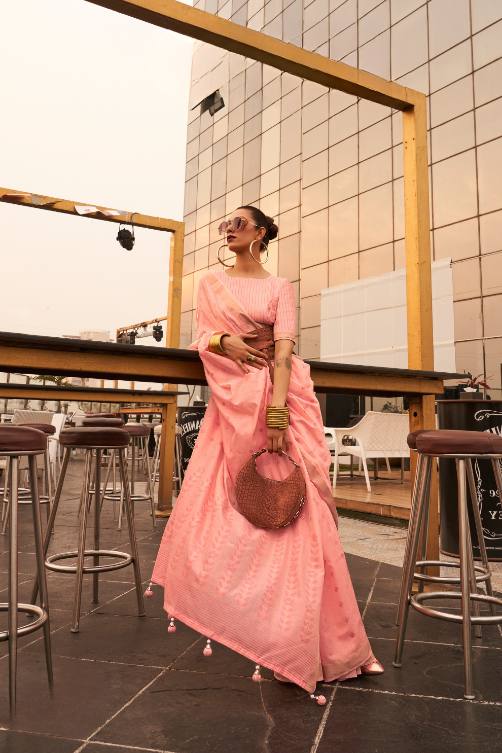 Zari Base Handloom Silk Saree with Elegant Traditional Weaving