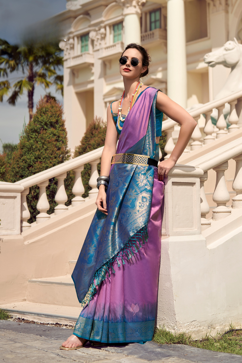 Pure Touch Soft Silk with Zari Weaving - LaVante Fashion