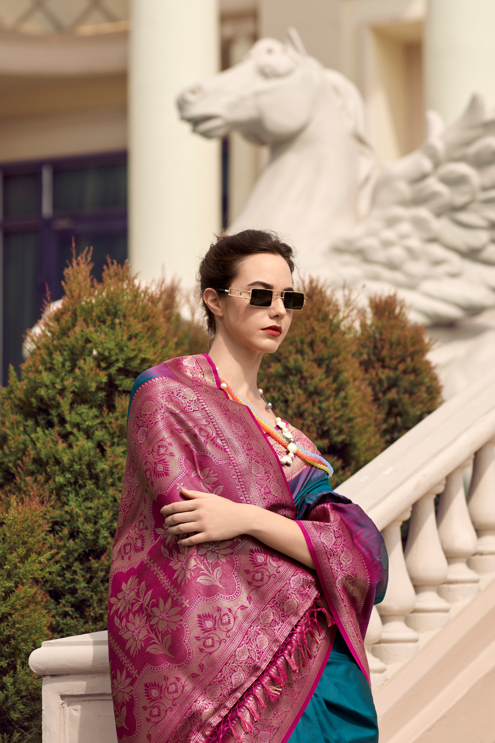 Pure Touch Soft Silk with Zari Weaving - LaVante Fashion