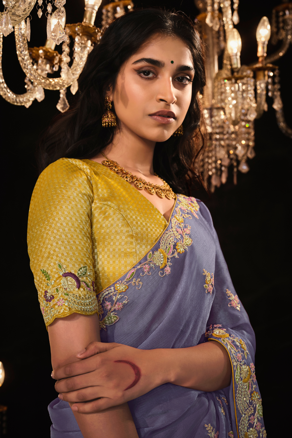 Banarasi Silk Saree with Elegant Weaving for Weddings