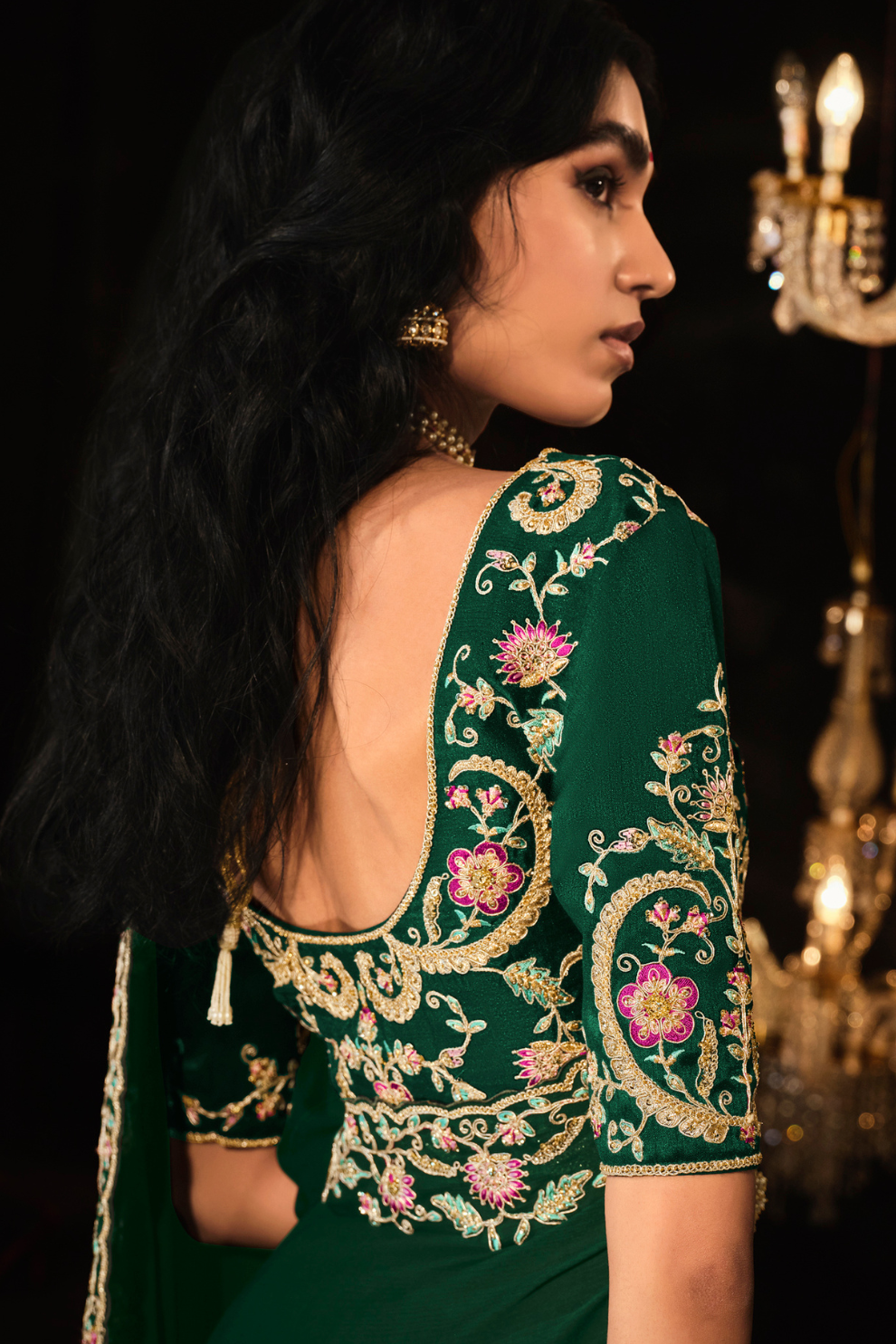 Banarasi Silk Saree with Elegant Weaving for Weddings