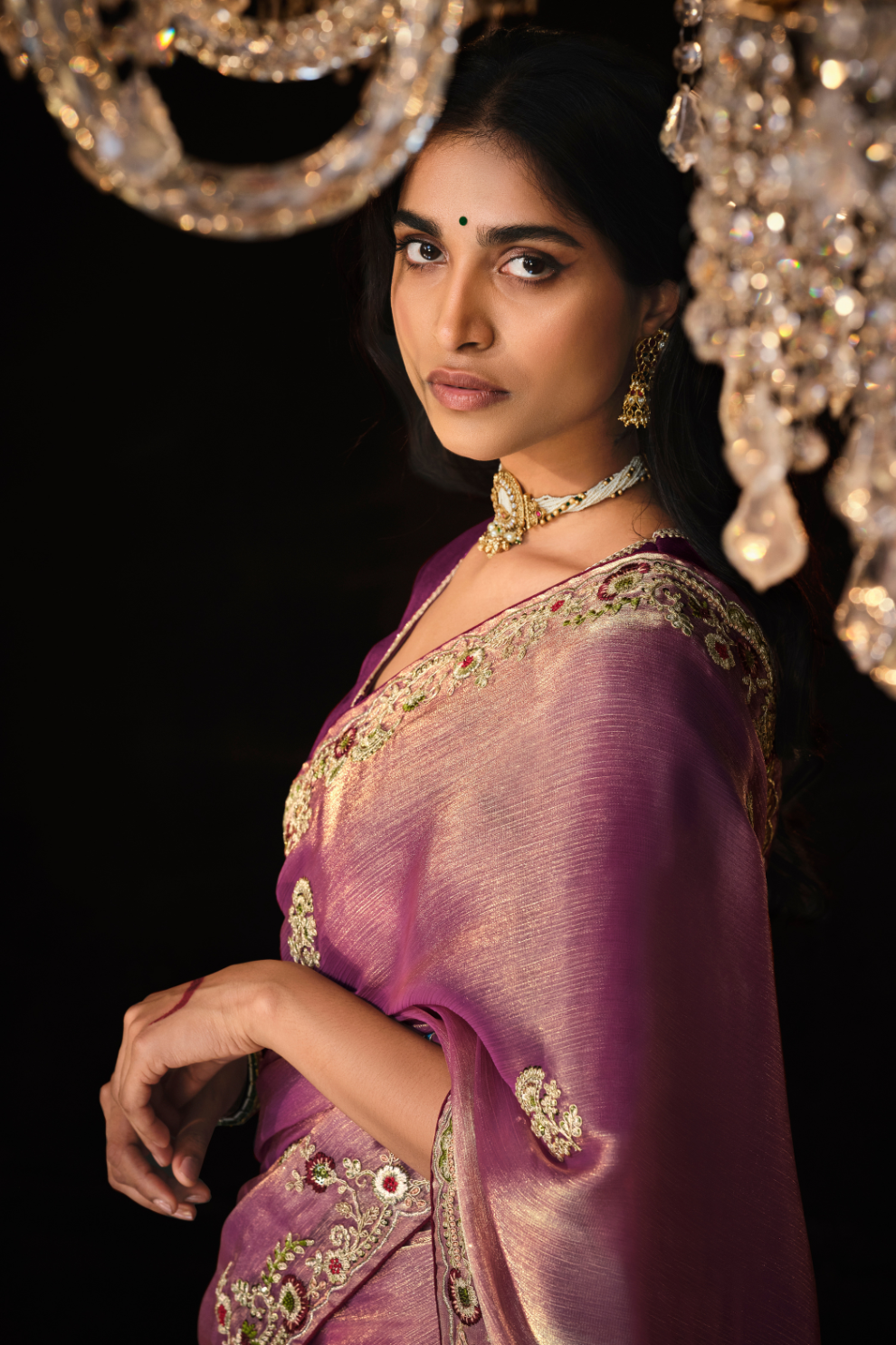 Banarasi Silk Saree with Elegant Weaving for Weddings