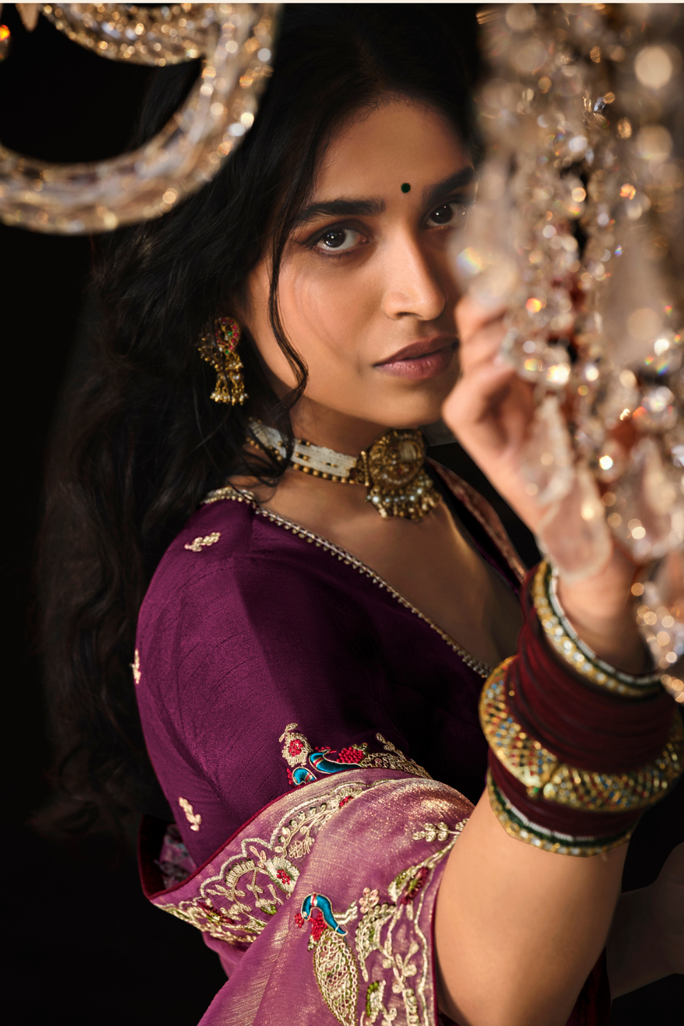 Banarasi Silk Saree with Elegant Weaving for Weddings