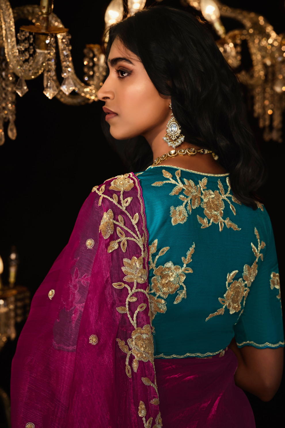 Banarasi Silk Saree with Elegant Weaving for Weddings