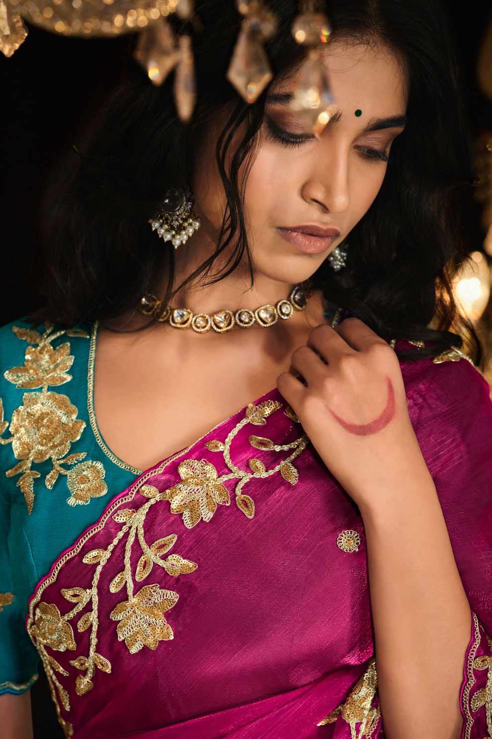 Banarasi Silk Saree with Elegant Weaving for Weddings