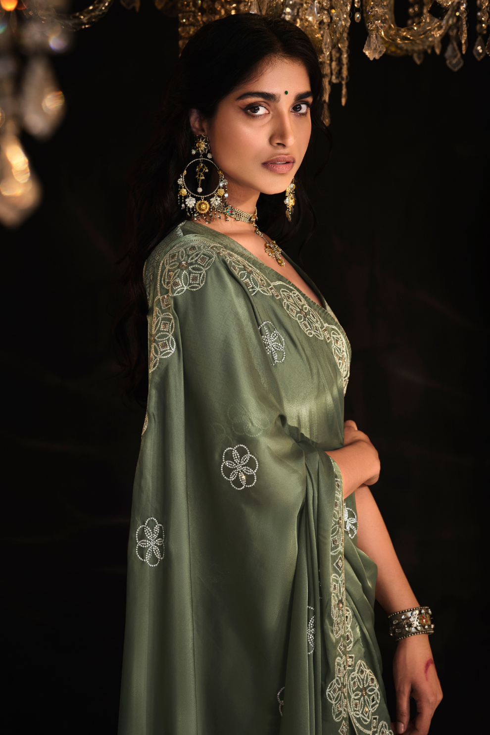 Banarasi Silk Saree with Elegant Weaving for Weddings