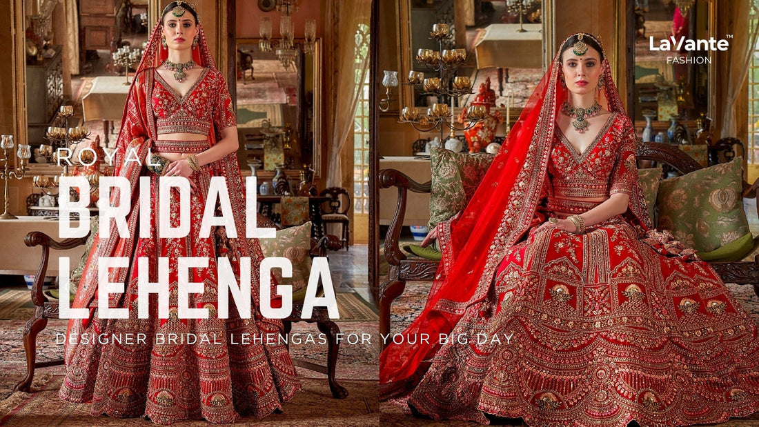 Sabyasachi Inspired Wedding Lehenga LaVante Fashion