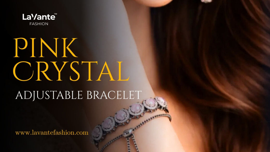 Pink Crystal Bracelet for Women USA