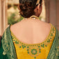 Sacramento Green Woven Banarasi Silk Saree with Embroidered Blouse