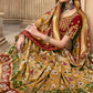 Metallic Gold Patola Silk Saree with Mirror Khatli and Cut-Dana work
