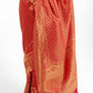 Crimson Red Kanjivaram Soft Woven Silk Saree