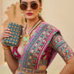 Pink-Purple Designer Silk Ready to Wear Lehenga Choli With Sparkle & Mirror Work