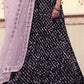 Black & Pink Designer Lehenga Choli with Sequins work