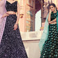 Black & Pink Designer Lehenga Choli with Sequins work