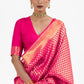 Magenta Pink Kanjivaram Soft Woven Silk Saree
