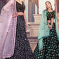 Black & Pink Designer Lehenga Choli with Sequins work
