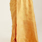 Poppy Golden Zari Butta Woven Banasari Silk Saree