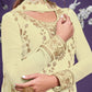 Banana Yellow Georgette Salwar Suit with Thread, Zari & Sequence work
