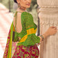 Scarlet Red Woven Patola Silk Saree