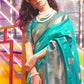Beige Brown Handloom Woven Art Silk Saree with Brocade Blouse