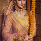 Yellow Organza Bridal Lehenga Choli with Thread, Zari and Stone work (Pre-Order)