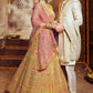 Yellow Organza Bridal Lehenga Choli with Thread, Zari and Stone work (Pre-Order)