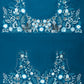 Teal Blue Net Lehenga Choli with Sequins,Mirror & Coding Thread Embroidery work